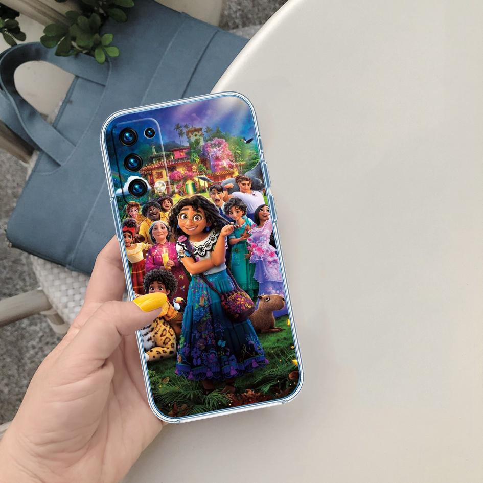 CJ49 Encanto Disney Soft Shell Transparent Phone Case for Samsung Galaxy A04 A04S A14 A23 A34 A54 M23 M33 M52 M53