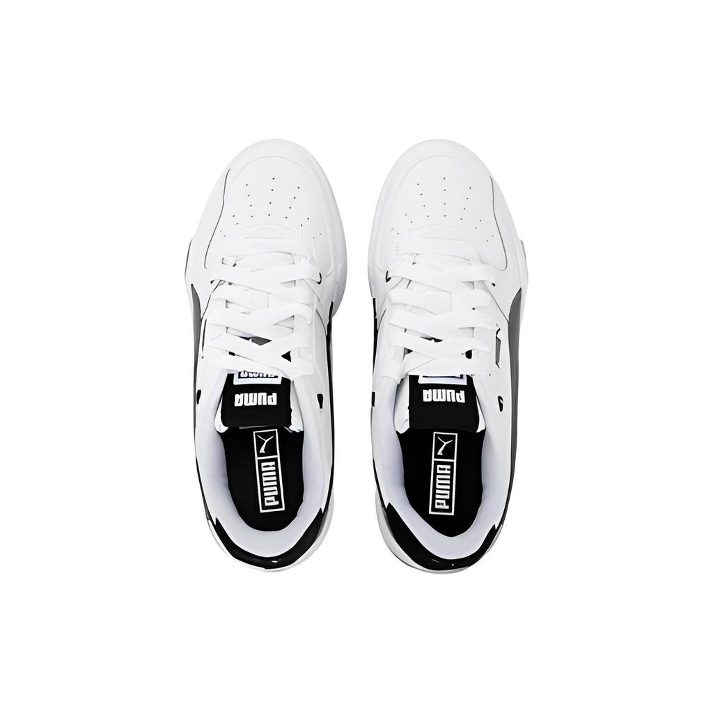 Puma Ca Pro Glitch Кожа Удобные Универсальные Амортизирующие Прочные Низкие Кроссовки Кроссовки Унисекс Черный Белый 389276-03