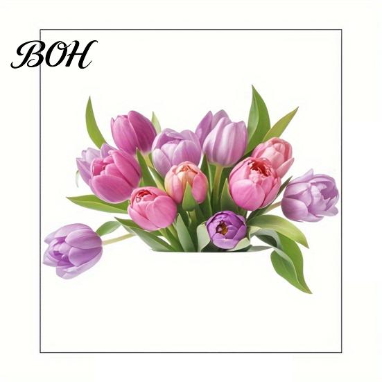 Waterproof Switch Sticker Removable Flower Sticker, Colorful Rose Peony Wall Protective Cover Decals, DIY Light for Bedroom Living Room PVC