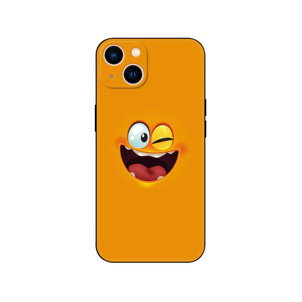 Черный чехол из ТПУ для Samsung Galaxy A50 50S A30S A10 A01 A11 A21S A31 A41 A51 A71 Чехол с забавным лицом, милый мультфильм