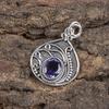 Iolite Pendant Gemstone Jewelry, 925 Solid Sterling Silver Pendant, Handmade Jewelry Birthstone Pendant, Gift For Her
