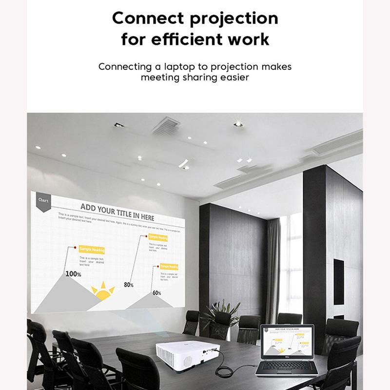 Кабель HDMI 8K/60 Гц 4K/120 Гц UHD HDR 48 Гбит/с Адаптер Высокоскоростной Кабель HDMI-HDMI для ноутбука, телевизора, серии Xbox, проектора, монитора