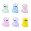 10/20Pcs Luminous Mini Resin Marine Animals Glow In The Dark Cute Sea Otter Animals Small Miniature River Otter Figures For Diy