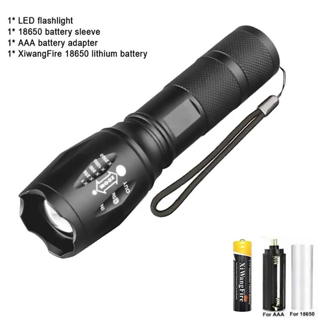 Powerful 4 Core LED Flashlight Zoomable Aluminum Alloy XHP70.2 XHP50.2 Tactical Torch Usb Rechargeable Use 18650 Battery