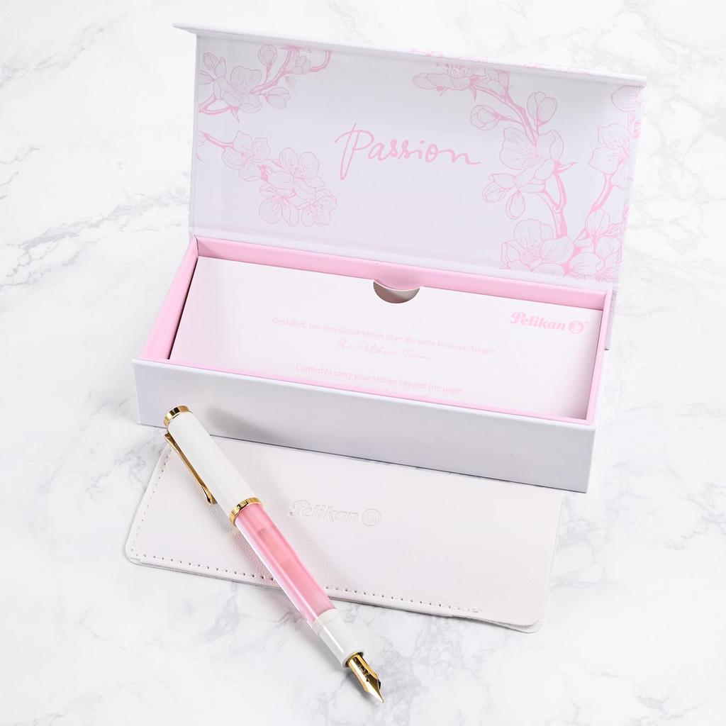 Pelikan Special Edition World Festival Classic M200CB Cherry Blossom 24KGP Fountain Pen Extra Fine EF