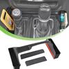 Stowing Tidying for Jeep Wrangler JL Gladiator JT 4-Doors Car Gear Shift Storage Box Organizer Tray Accessories Black