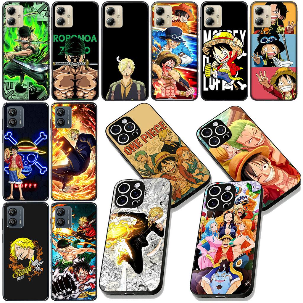 Roronoa Zoro One Luffy Pieces Sanji Cover for Motorola Moto Edge 70 60 Fusion NEO Pro G Stylus G56 G96 G52 G04 G05 G64 G71 Case