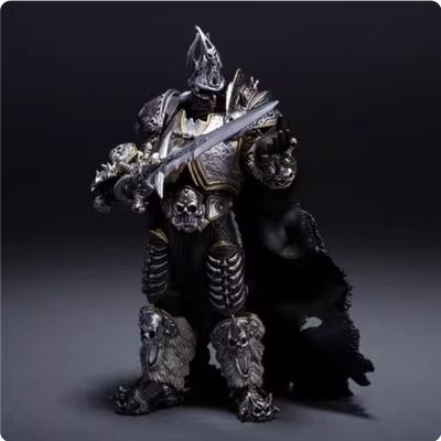 16 см Игровая фигурка World of Warcraft Король-лич Артас Рыцарь смерти Стоящий Ледяная Скорбь Настольные украшения Коллекция Фестивальные подарки