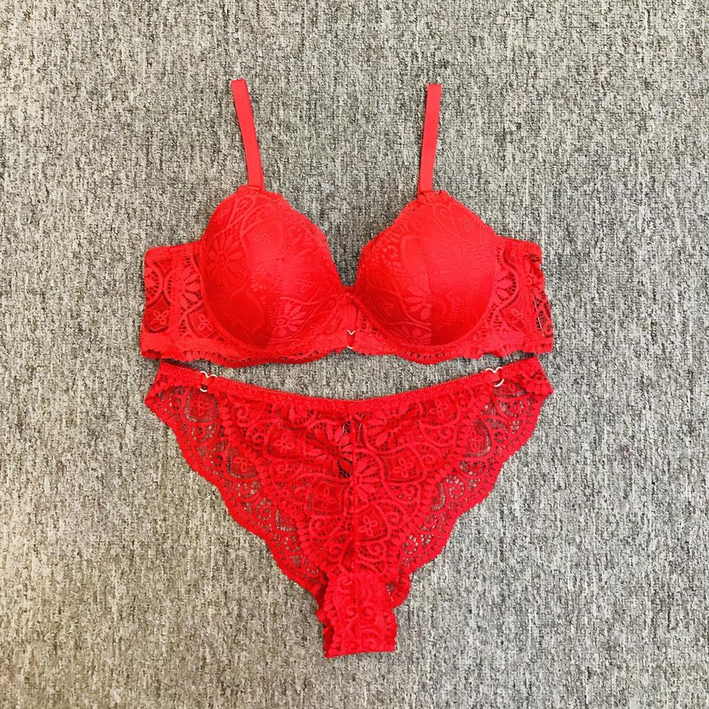 European and American lace sexy steel ring bra gathering adjustment type closed breast underwear women's thin bra