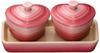 Miniature Ramequin d'Amour Set, Rose Quartz