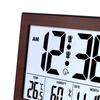 Цифровой Будильник Прикроватная Тумбочка Часы Большой Дисплей Универсальная Ночная Подсветка Двойные Будильники Настольный