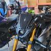 1 шт. Черное мотоциклетное ветровое стекло подходит для Yamaha MT-09 2021 2022 2023