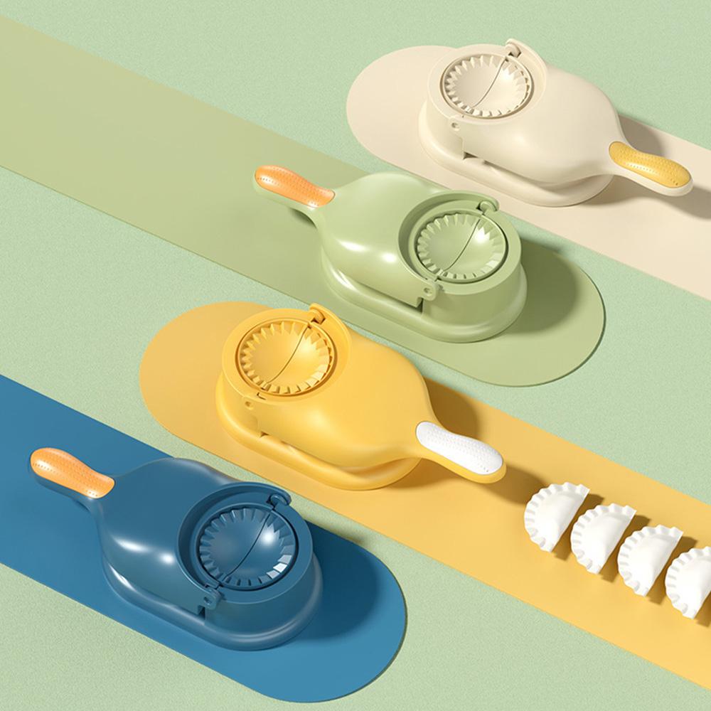 2 In 1 Dumpling Maker Dumpling Shape Making Device Press Mold Kitchen Dumplings Modeling Machine Dough Mould Making Tools
