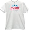 Футболка EVIAN с бутилированной водой Унисекс
