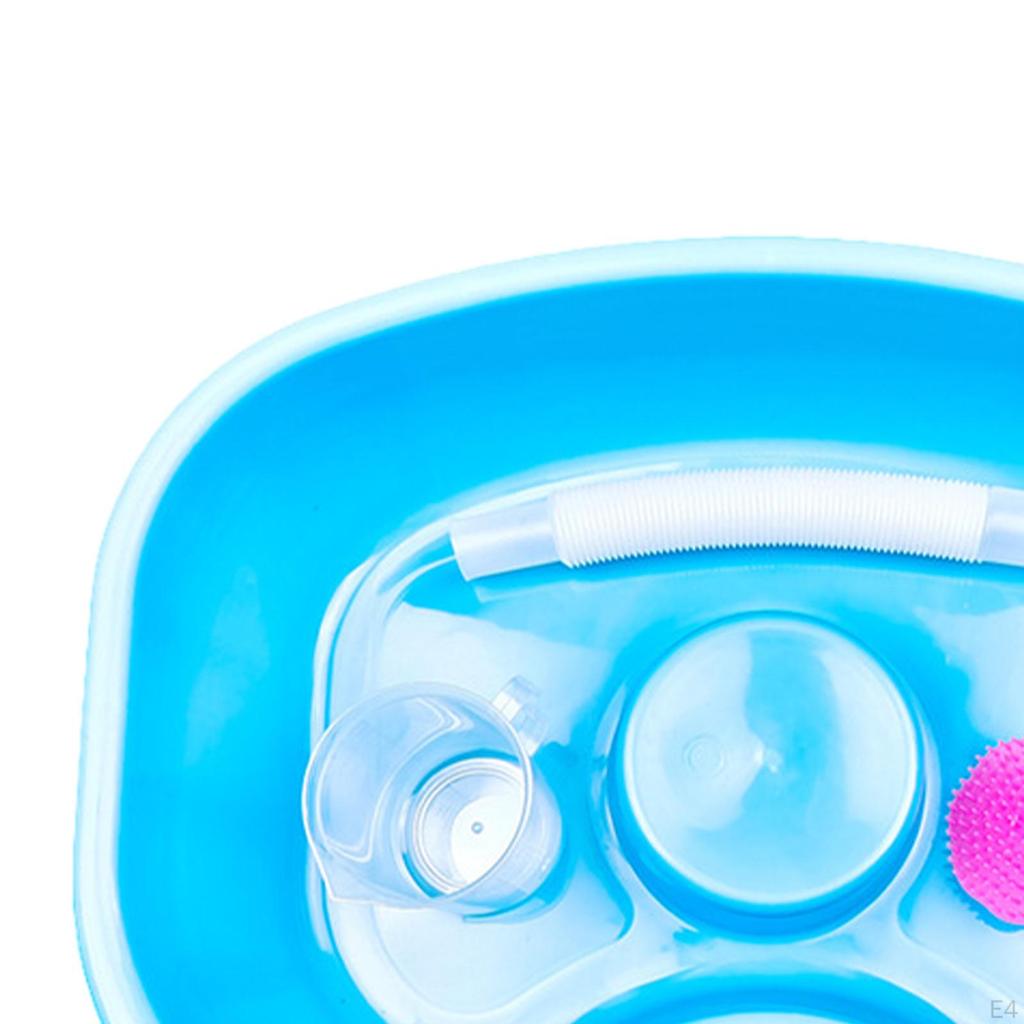 Прикроватная раковина для шампуня, миска для чистки волос, легкие аксессуары для ванной комнаты, ополаскивание и стирка