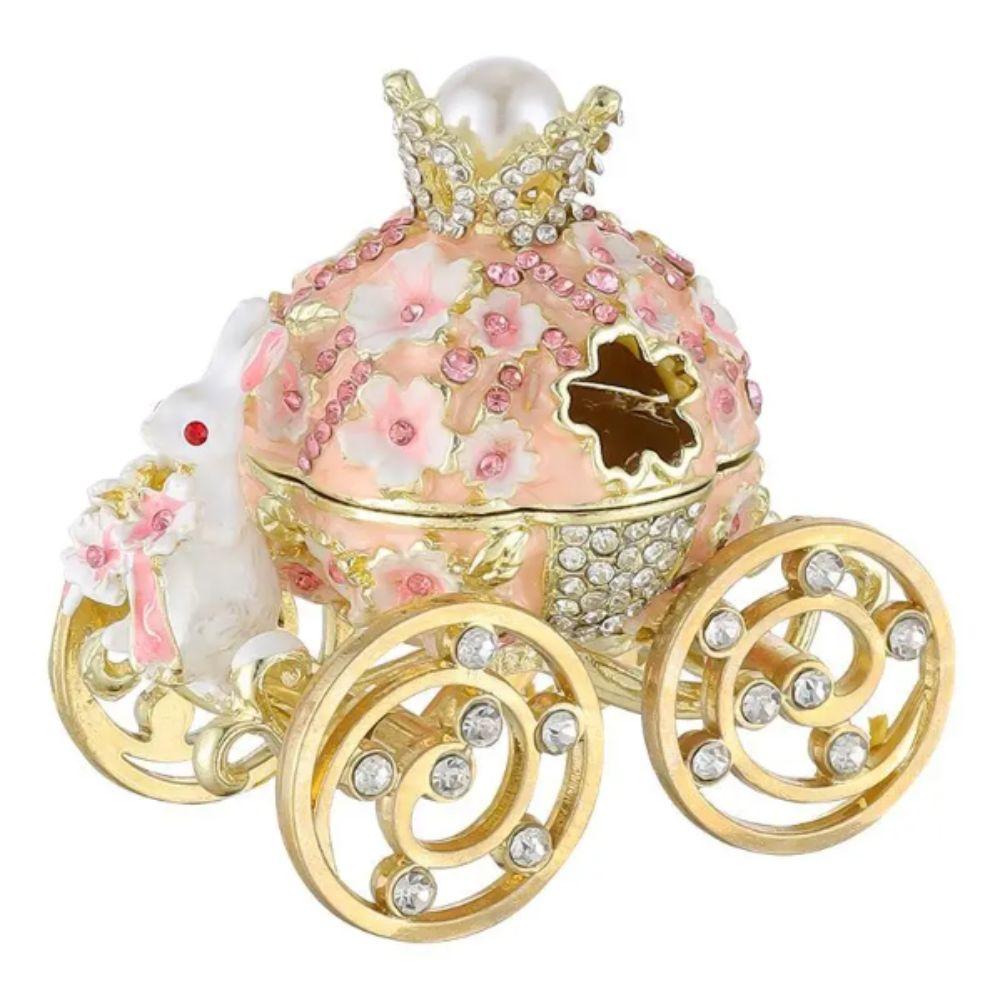 Mini Size Jewelry Box European Creative Metal Enamel Jewelry Box Wedding Gifts