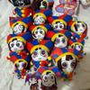 Pomni Jax Plush Doll 10cm Q Version Soft Stuffed Doll Anime Periphery Cartoon Toy Gift For Adult Anime Fans Collection