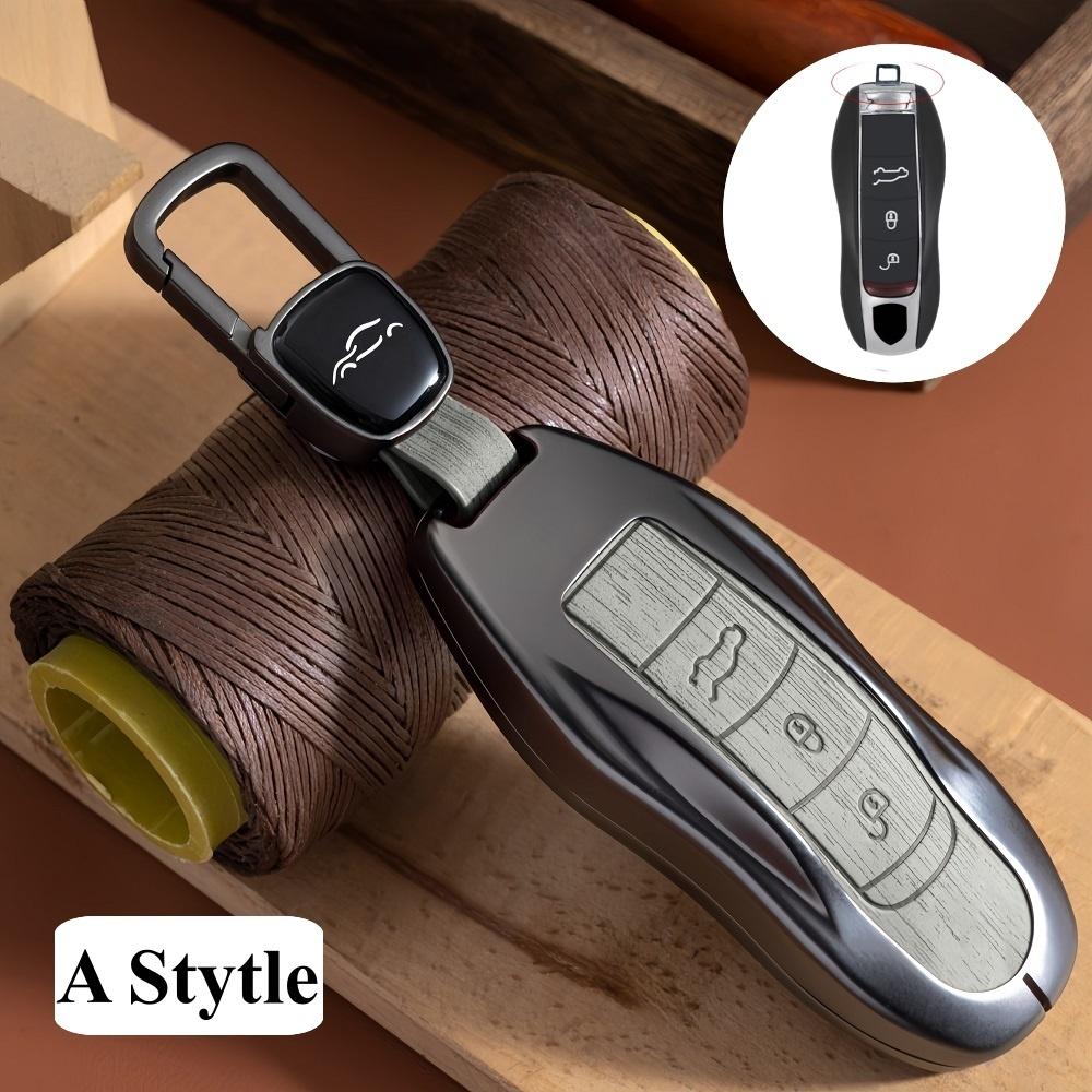 Для Porsche Panamera Cayenne Cayman Macan Boxster 911 9ya 971 Shell Protection Fashion Metal Remote Car Key Case Cover
