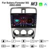 2 Din Android Car Radio Multimedia Video Player for Subaru Forester SG 2002-2008 With Button Knob Carplay WiFi 2+32GB