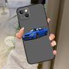 Спортивный автомобиль JDM Дрифт Чехол Для iPhone 17 Air 16 15 14 13 11 12 Pro Max Plus 12 13 Mini 16e 17 Pro Max Задняя крышка