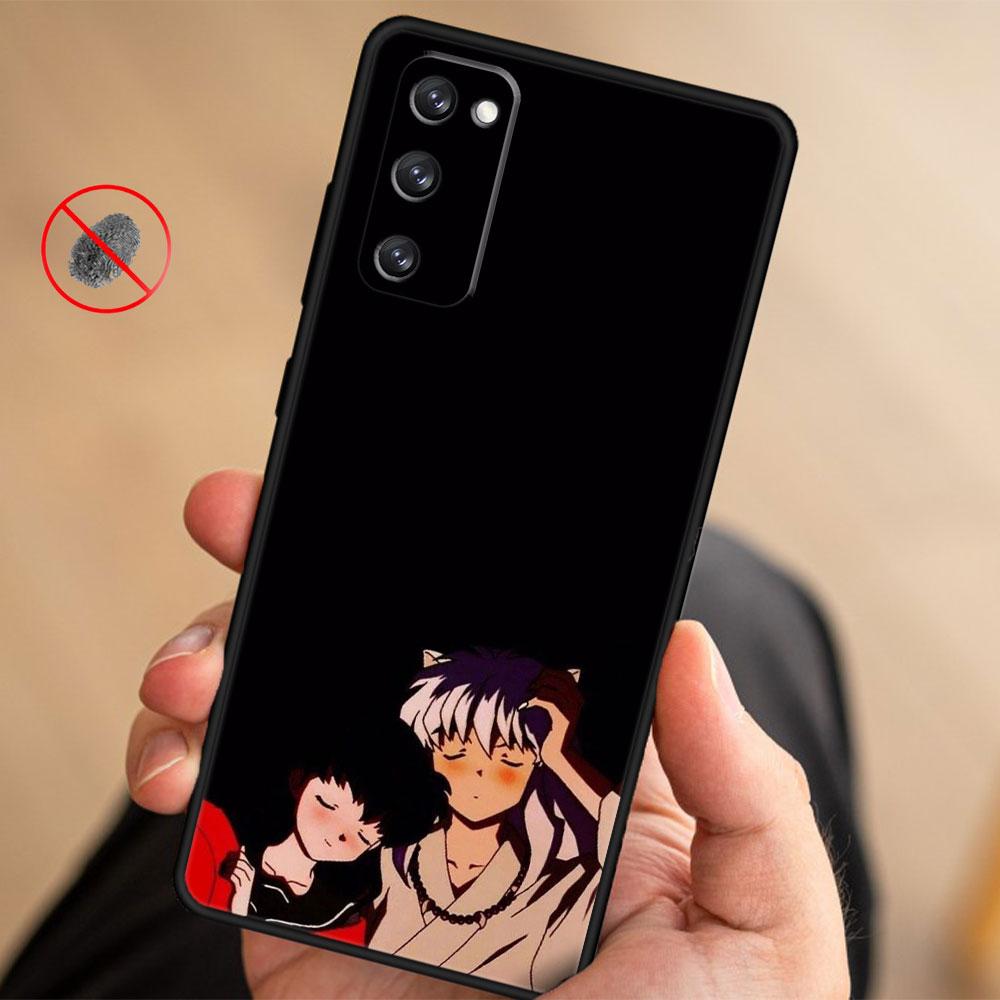Стильный чехол для телефона с милым аниме Inuyasha для Samsung Galaxy S9 S22 Ultra 5g S21 Plus S20 Fe S10e Note 20 10 S7 S10 Lite S8