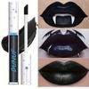 Black Shimmer Lip Gloss - Long-Lasting, Moisturizing, Smudge-Proof Lip Color for All Skin Types, Adult Shimmery Gothic Makeup Effect