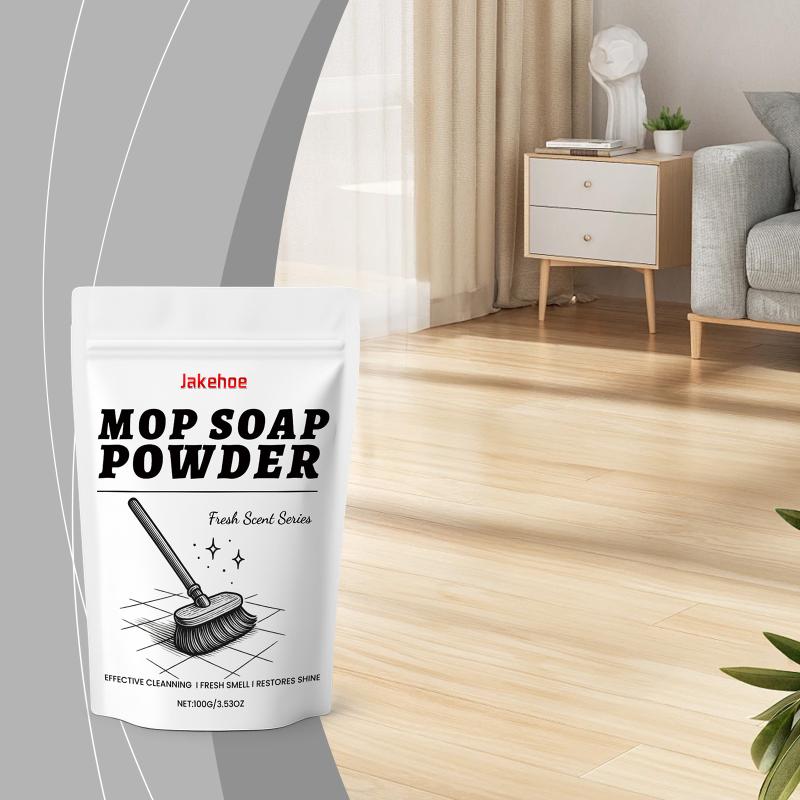 Jakehoe Floor Cleaning Powder Wood and Tile Stain Remover Home Use Descaler Brighten Surface Professional Floor Care