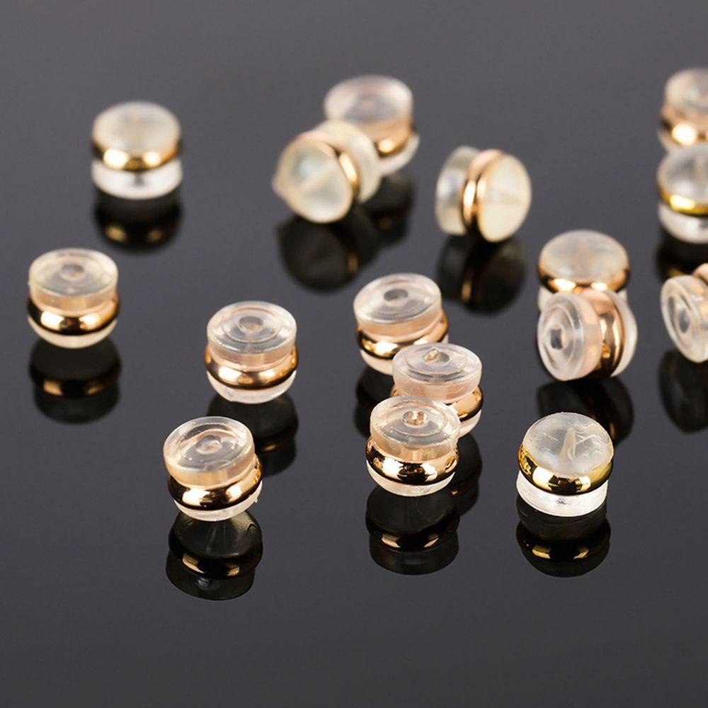 Soft Glue Jewelry Findings Earring Back Stoppers Ear Stud Backs Earring Pads DIY Stopper Plugs
