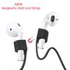 For AirPods1/2/3  Anti-Lost Magnetic Silicone Earphone String Rope For Airpods Pro Earphones Strap Cord
