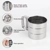 Kitchen Flour Sieve Handheld Semi-automatic Sugar Sifter Powder Shaker Handle Measuring Cup Making Tool Baking Kitchen Tools