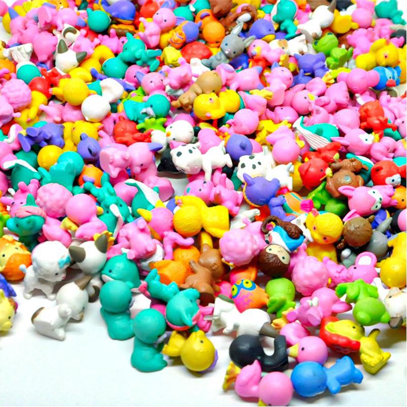 Мини Пластиковые Животные 3D Модель Украшения Игрушка