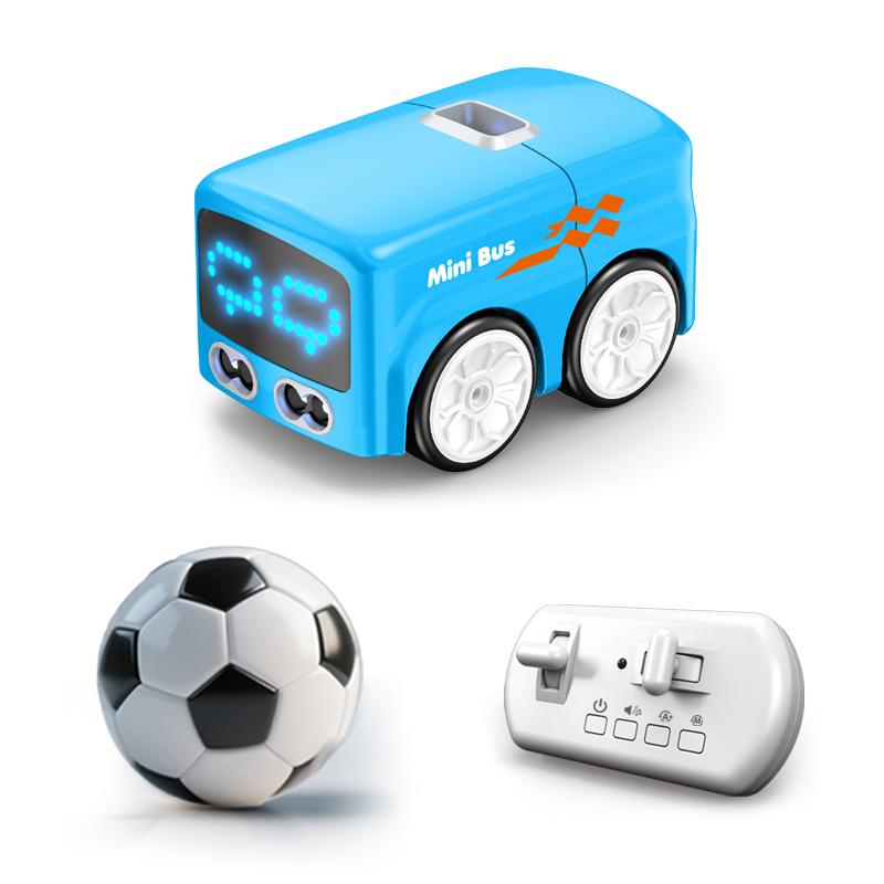 Gesture Induction RC Intelligent Mini Bus Magic Intelligent Remote Control Cartoon Car Senior Smart Electric Vehicle ChildrenToy