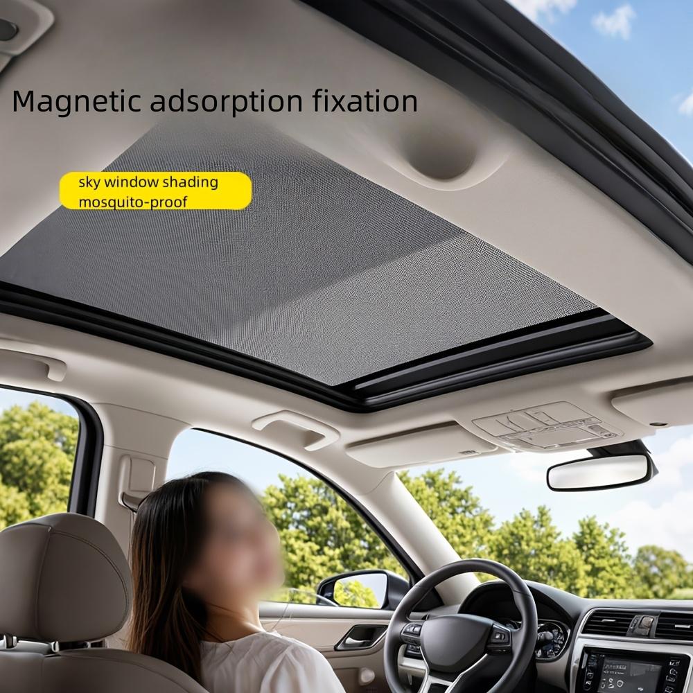 Car Interior Roof Cover Panorama Sunroof Sunshade Curtain Cover Sunshades For Sun Pare Glass Front Rear Skylight Accessories New