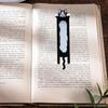 Yousheng Hanging Cat Bookmark Plastic 3D Printed Long Body Kitten Book Page Marker Animal Decoration Book Lovers Birthday Christmas Gift