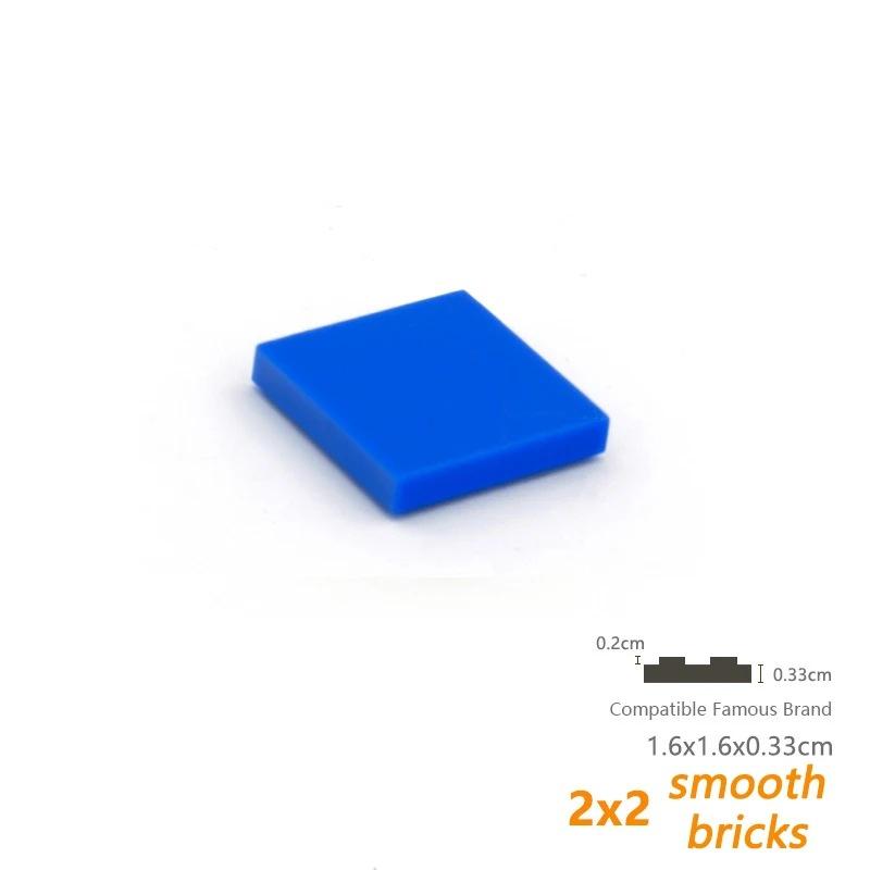 10PCS Puzzle Particle 3068 2x2 Tire Building Blocks Kit High-Tech Board Light Panel Bricks Toys Children Gifts