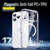 Прозрачный магнитный чехол для iPhone 17 Pro Max с точным вырезом и полным покрытием для фотографии