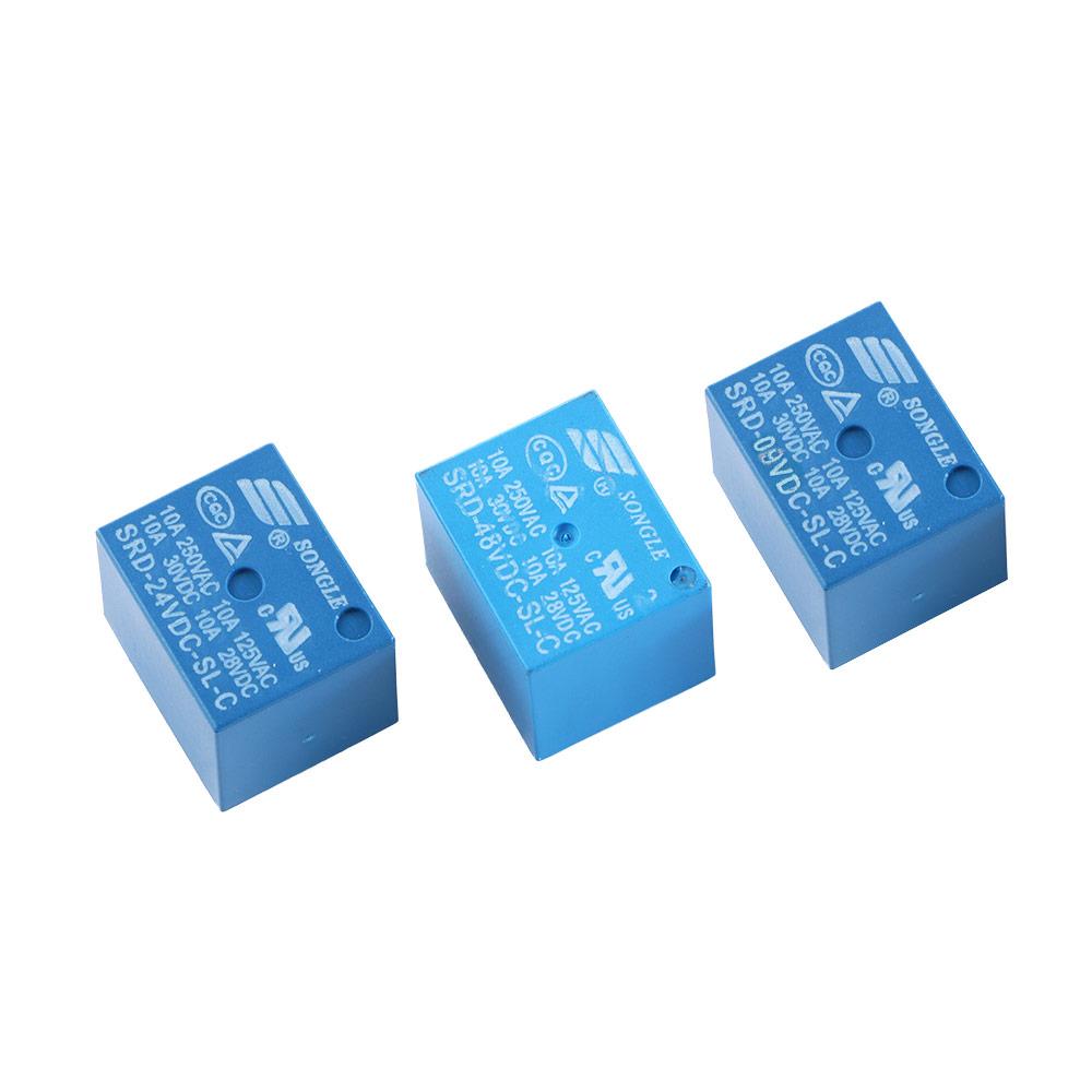 SRD-12VDC-SL-C 10A SRD-06VDC-SL-C Relay Module SRD-03VDC-SL-C Power Relays Smart Electronic