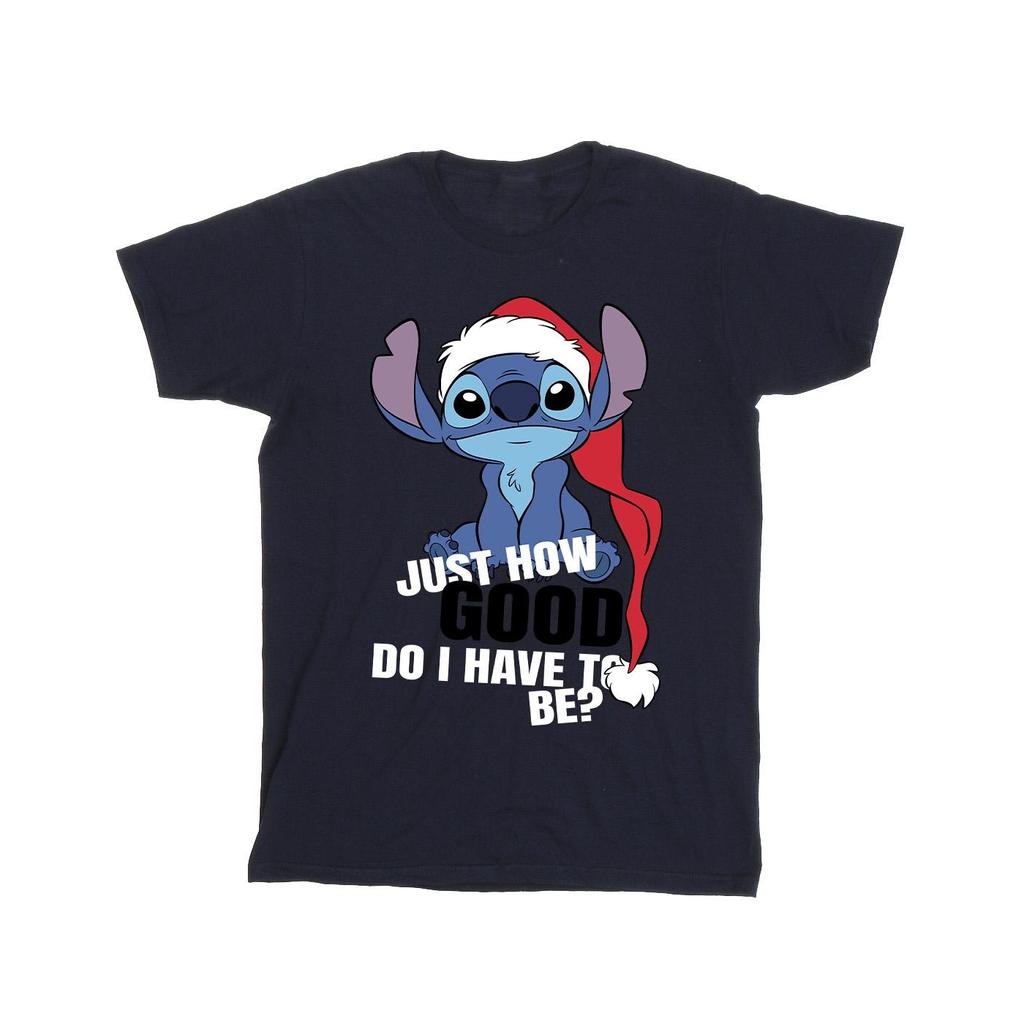 Disney Mens Lilo & Stitch Just How Good T-Shirt