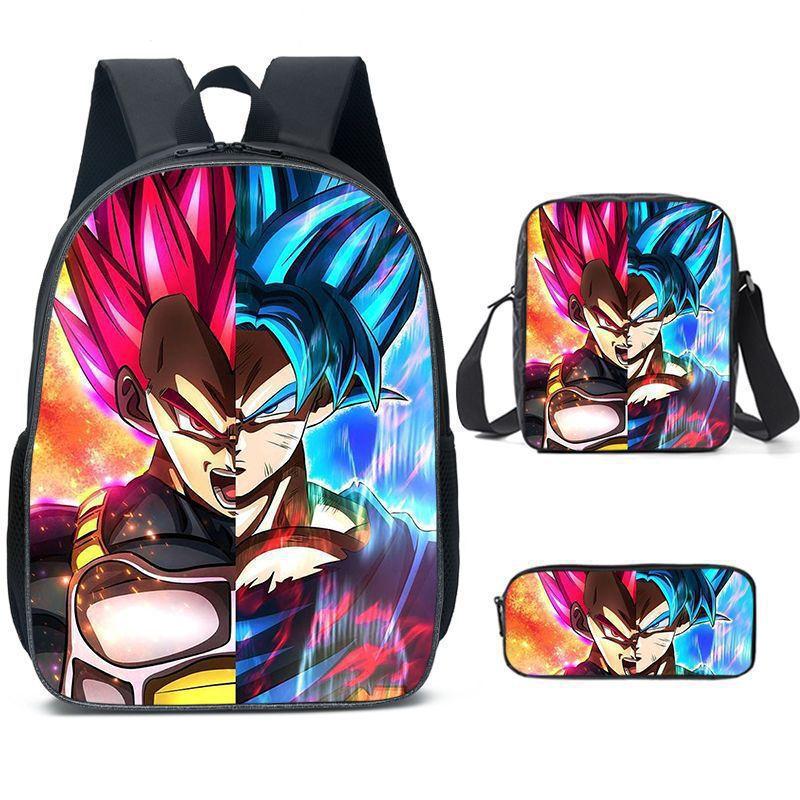 Школьная сумка Dragon Ball Мультяшный детский рюкзак Dragon Ball Super, Портфель, Пенал