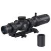 T-EAGLE Rifle Scope EO1.2-6x24WA Variable Magnification Short Scope (with One-Piece Mount) Bk