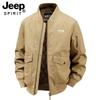 JEEP SPIRIT Мужская зимняя куртка с подкладкой и воротником-стойкой