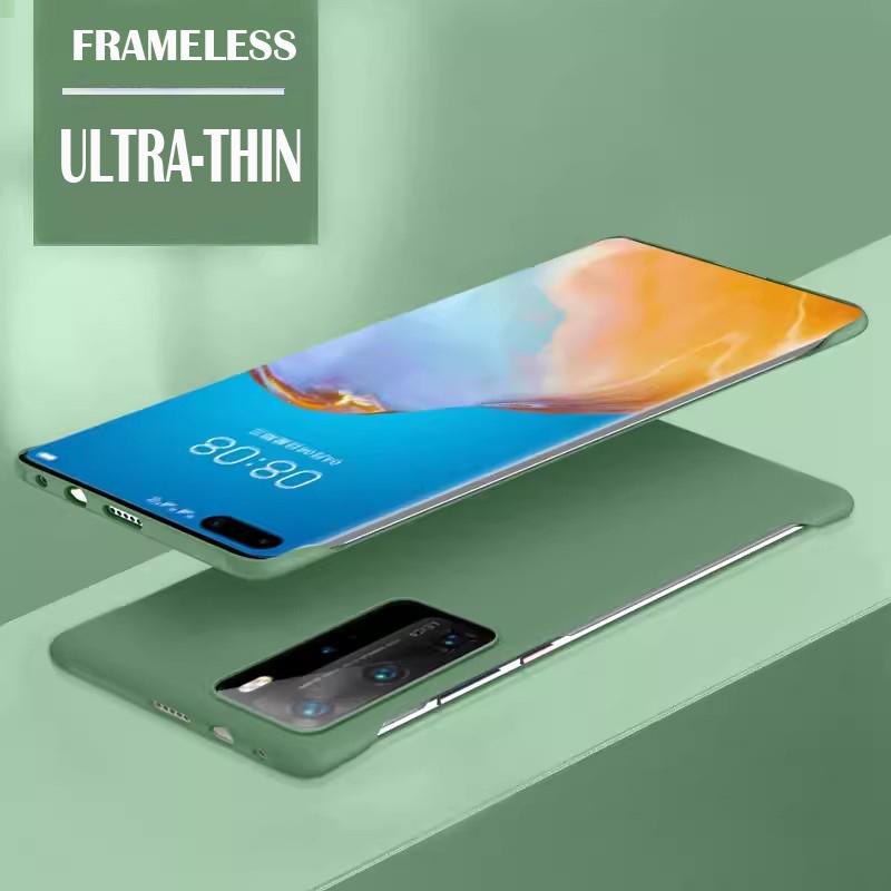 Твердый чехол-накладка из ПК цвета конфет без рамки для Huawei P50 Pro Coque p50Pro противоударный ультратонкий чехол