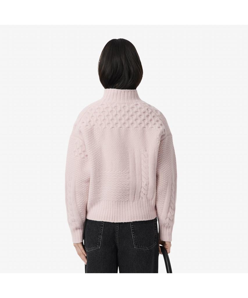 LACOSTE Women'S Aran Cable Turtleneck Pullover Af3974-55N Ady