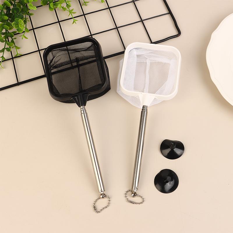 Рыболовный сачок, устойчивый к коррозии, портативный, из нержавеющей стали, телескопический, рыболовная сеть, аксессуары для аквариума