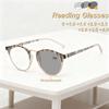 Новые Модные Фотохромные Женские Очки для Чтения HD Сверхлегкие Нейтральные Высококачественные Полосатые Очки с Защитой от Синего Света