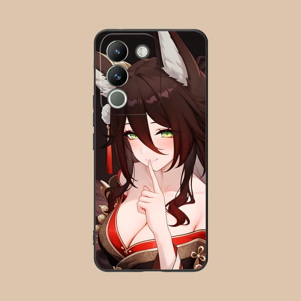 Матовый TPU чехол HSR Fugue для мобильного телефона VIVO V60 V50 V40 V30 V29 V27 V25 V23 Pro Lite 5G с цветной печатью