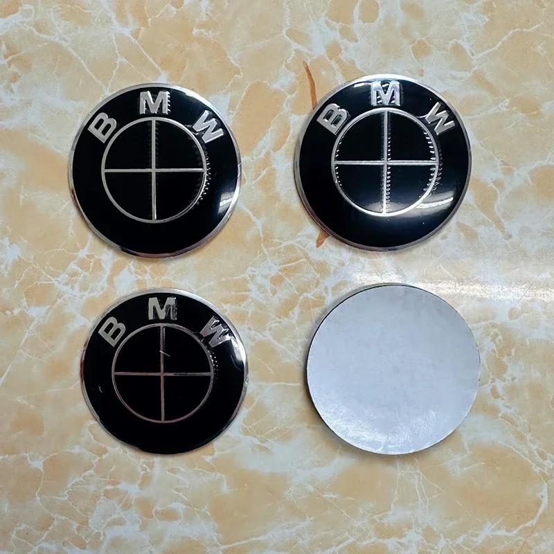 For BMW Hot 2025 56mm 65mm Car Badge Wheel Center Cover Stickers Hub Caps Decal For BMW M M3 X5 X1 X3 E46 E90 E39 F10 F20 F30 G2