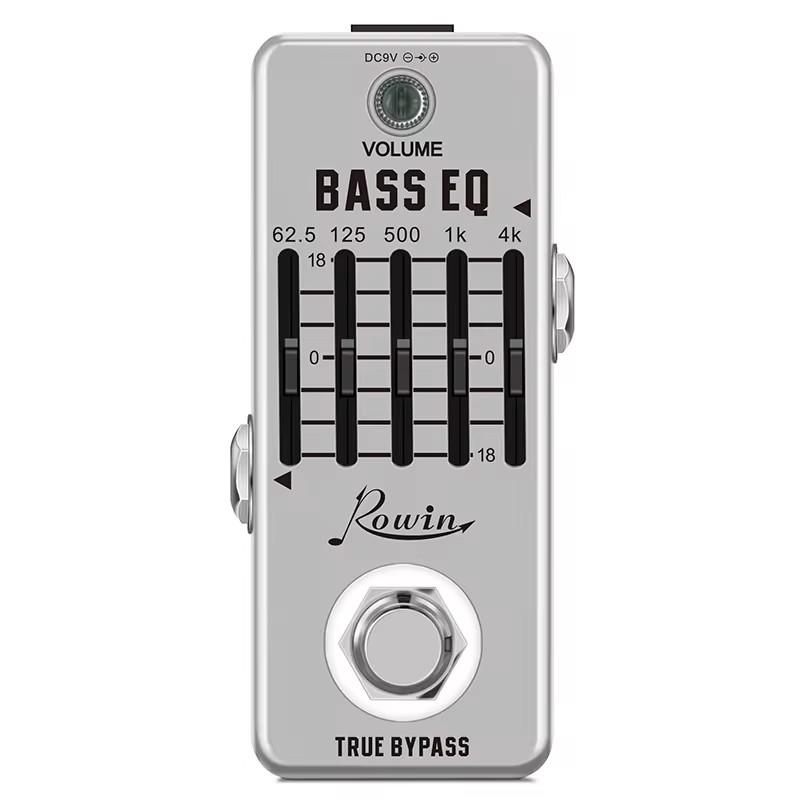 Rowin Noise Gate Pedal Guitar Delay Chorus Vibrolo Phaser Flanger Booster Compressor Bass Equalizer Effects Fuzz Overdrive DIST