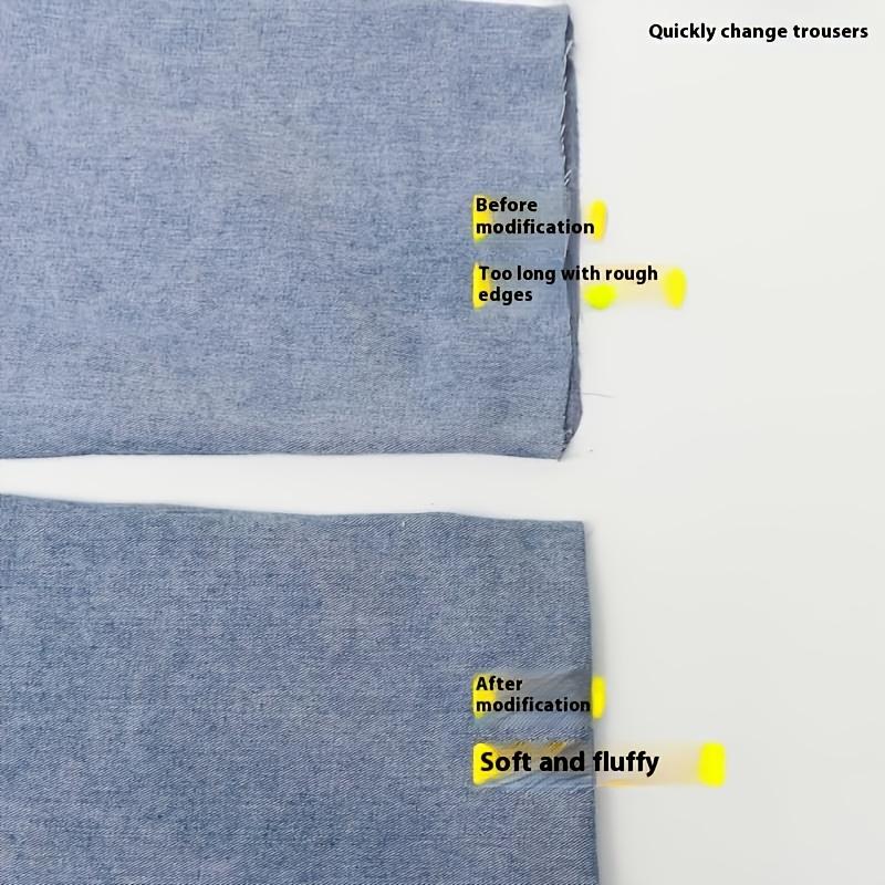 1 рулон инструмента для подгиба брюк, не требуется шитье или глажка, самоклеящиеся зажимы для укорачивания и регулировки