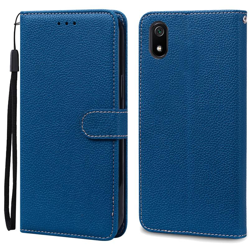 Phone Case For Xiaomi Redmi 7A 7 A Matte TPU Soft Cover Leather Wallet Flip Case For Xiomi Redmi 7A Redmi7A Case Fundas Bumper